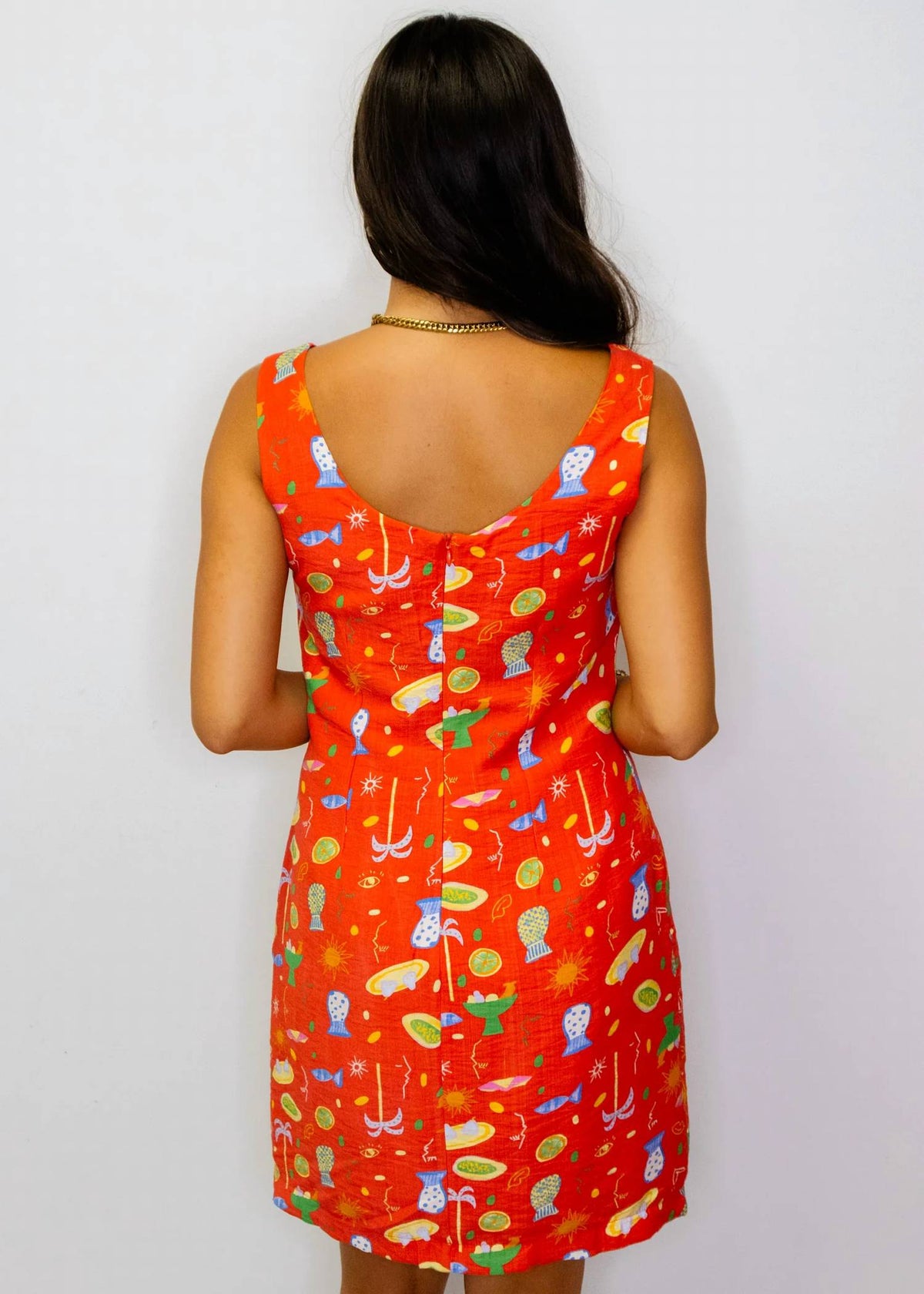 Allie Rose - Still Life Print Mini Dress