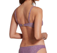 Sauipe - Elise Bralette Bikini Top in Glittered Lurex