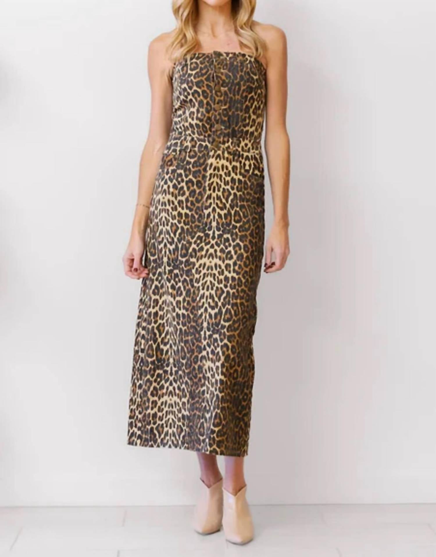 Sofie The Label - Strapless Midi Dress