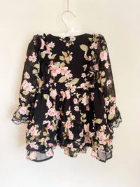 Ariti Kaziris - Little Girl's Floral Chiffon Dress