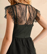 Miou Muse - Lace Midi Dress