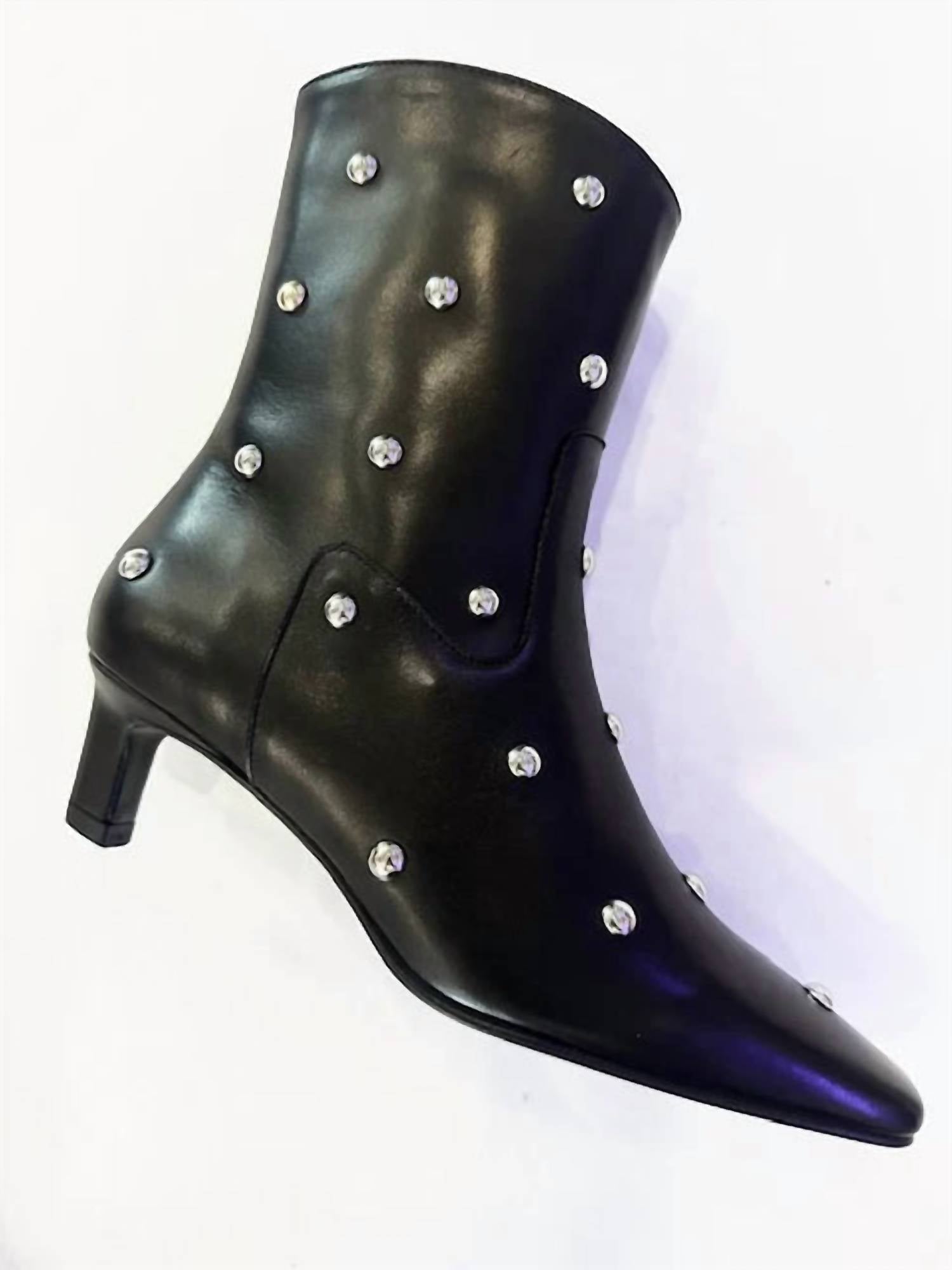 Alohas - Women's Nash Studs Leather Ankle Boot