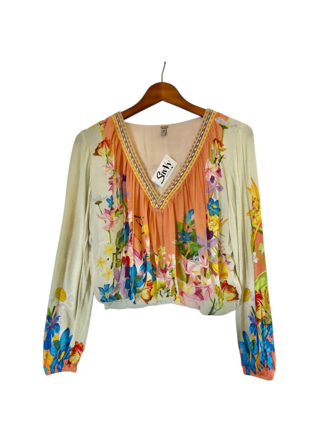-Bl^Nk- - Women's Concetta Printed Top