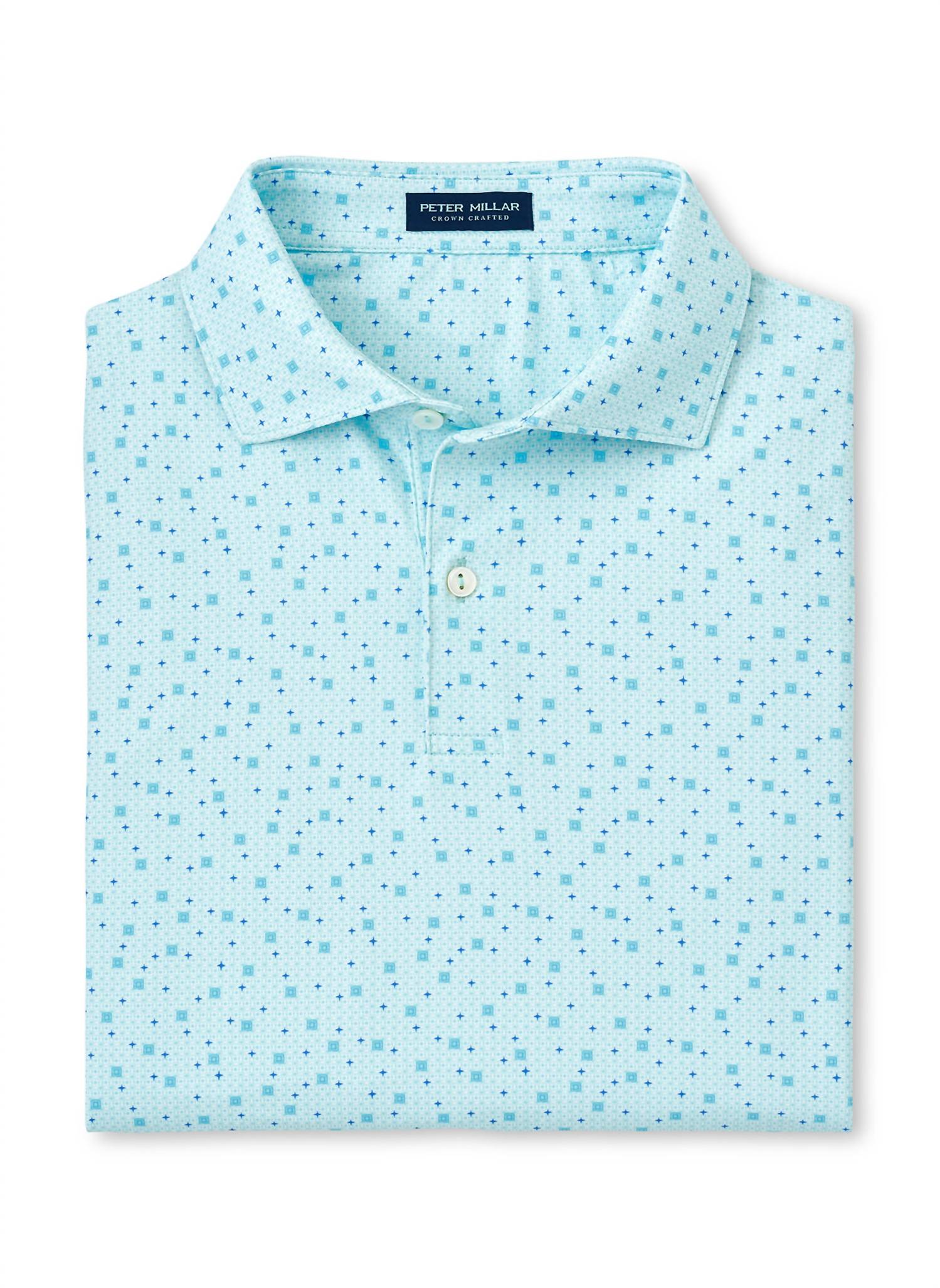 Peter Millar - Diamond In The Rough Performance Jersey Polo Shirt