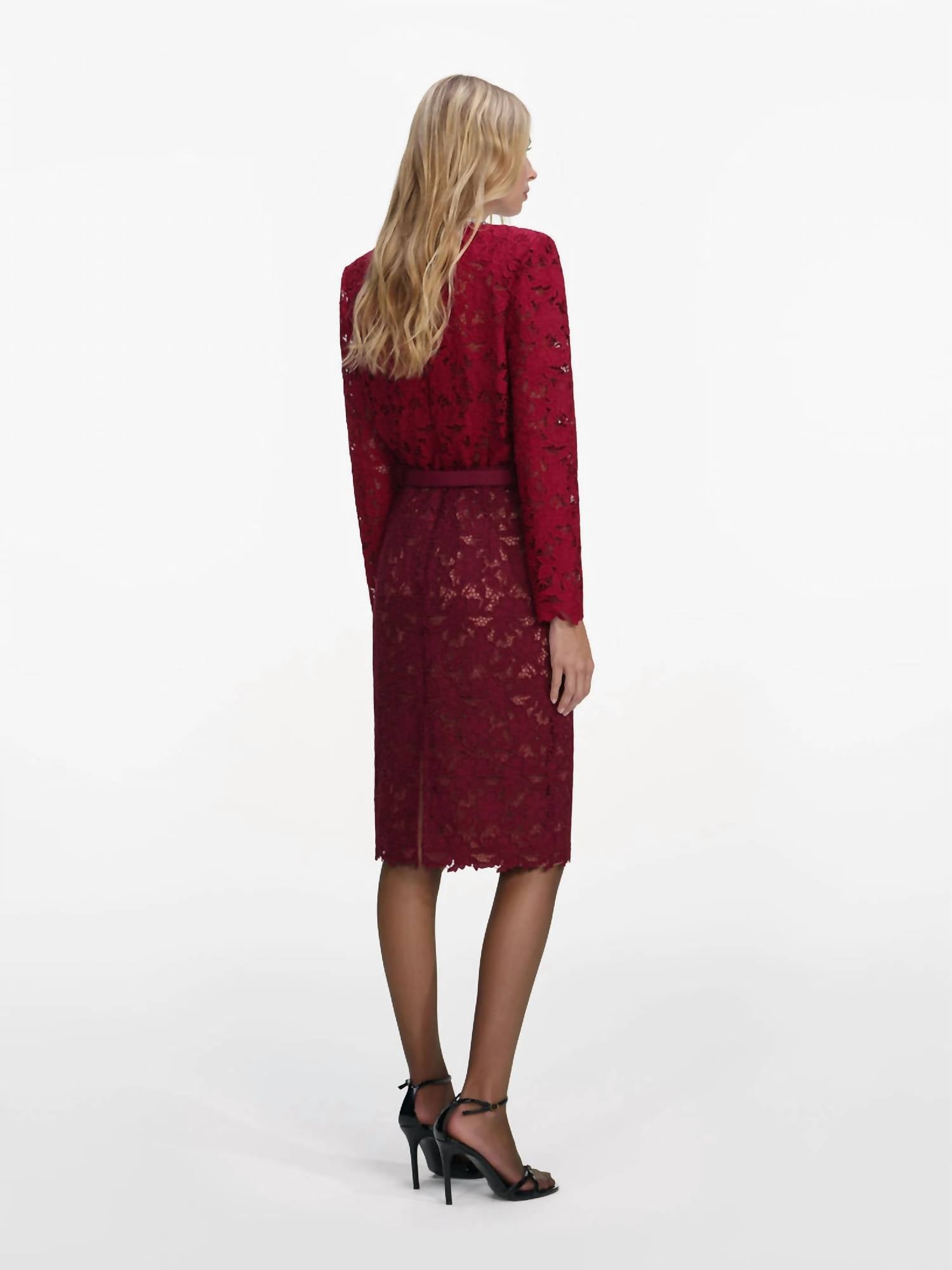 Self-Portrait - Lace Crystal Trim Top
