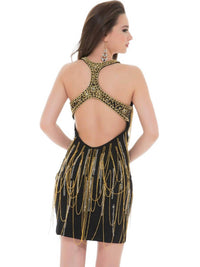 Mac Duggal - Metallic Short Dress