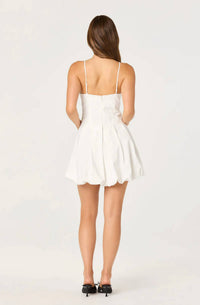 Astr - Tionna Bow Detail Bubble Mini Dress