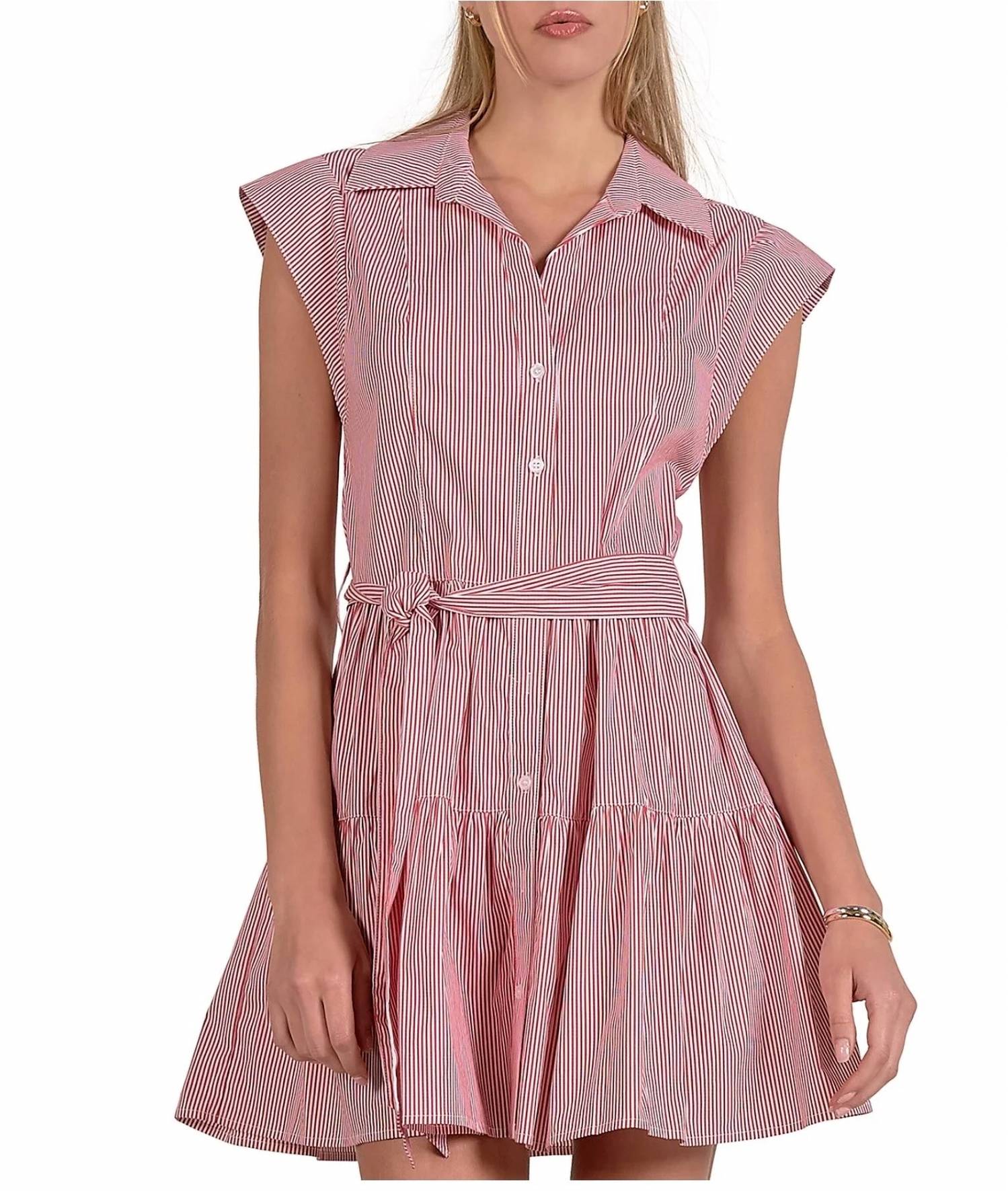 Elan - Rosie Striped Dress