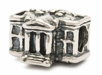 Trollbeads White House Sterling Bead in silver - women's jewelry