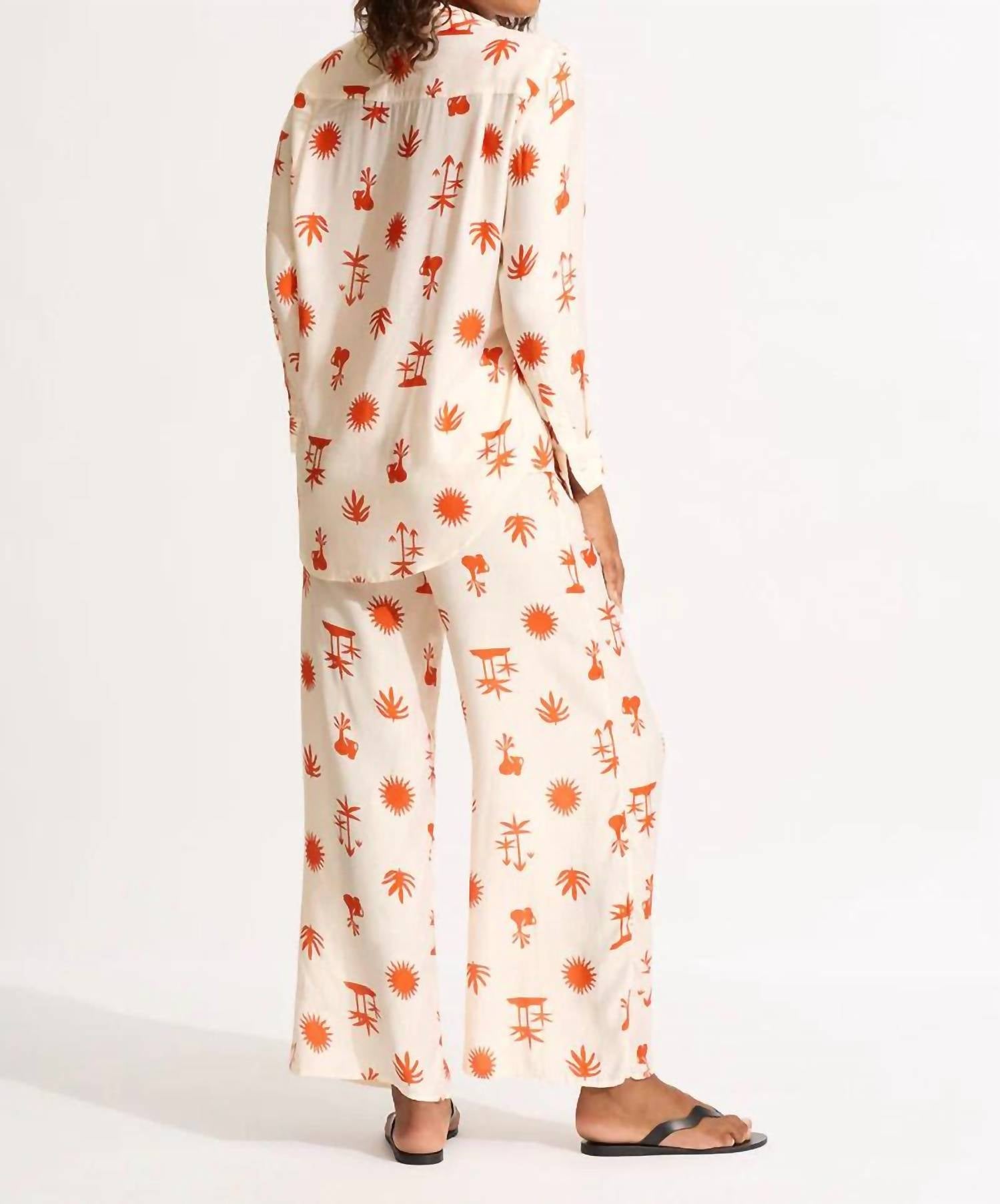 Seafolly - La Palma Silk Pant