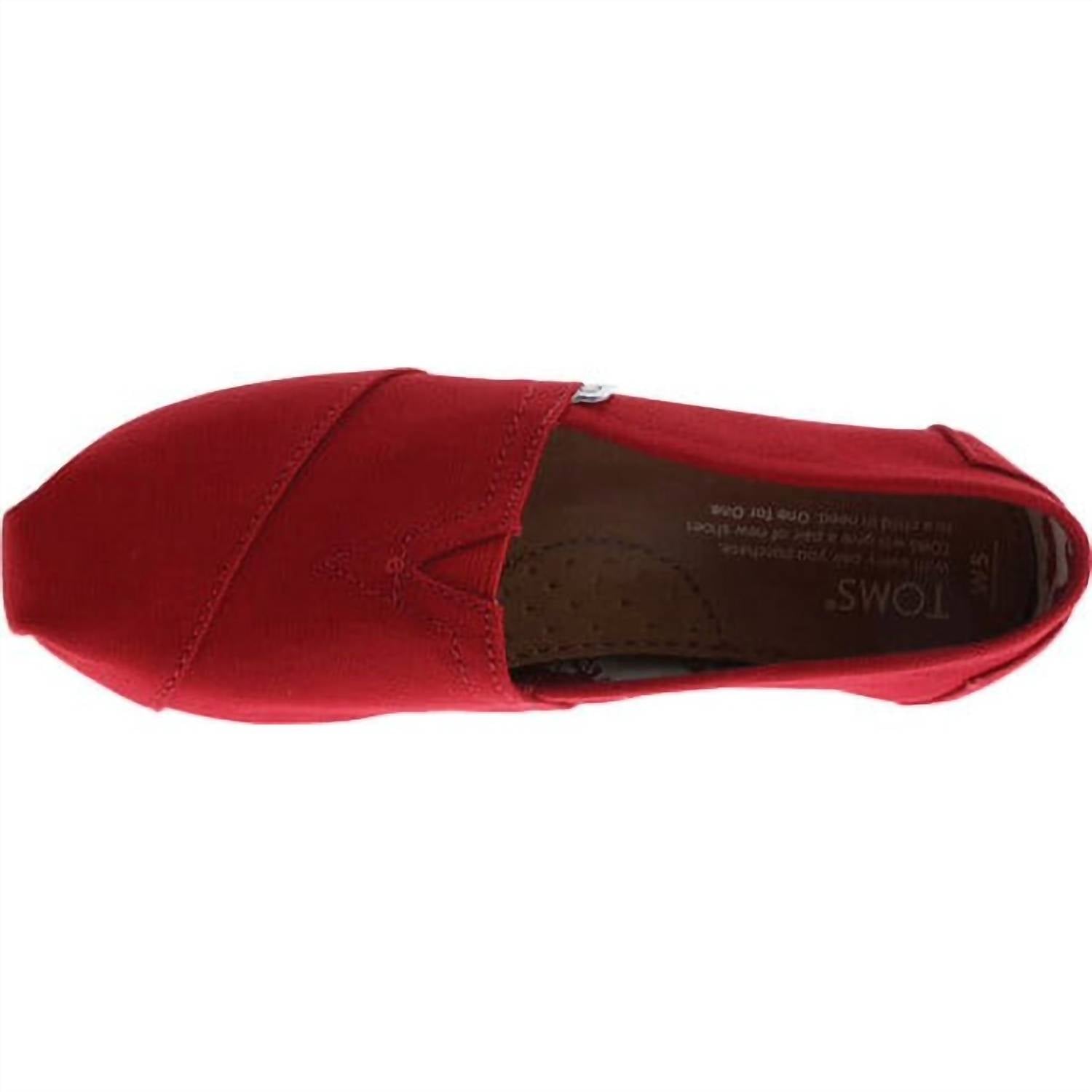 Toms - Women's Alpargata Classic Canvas Flat
