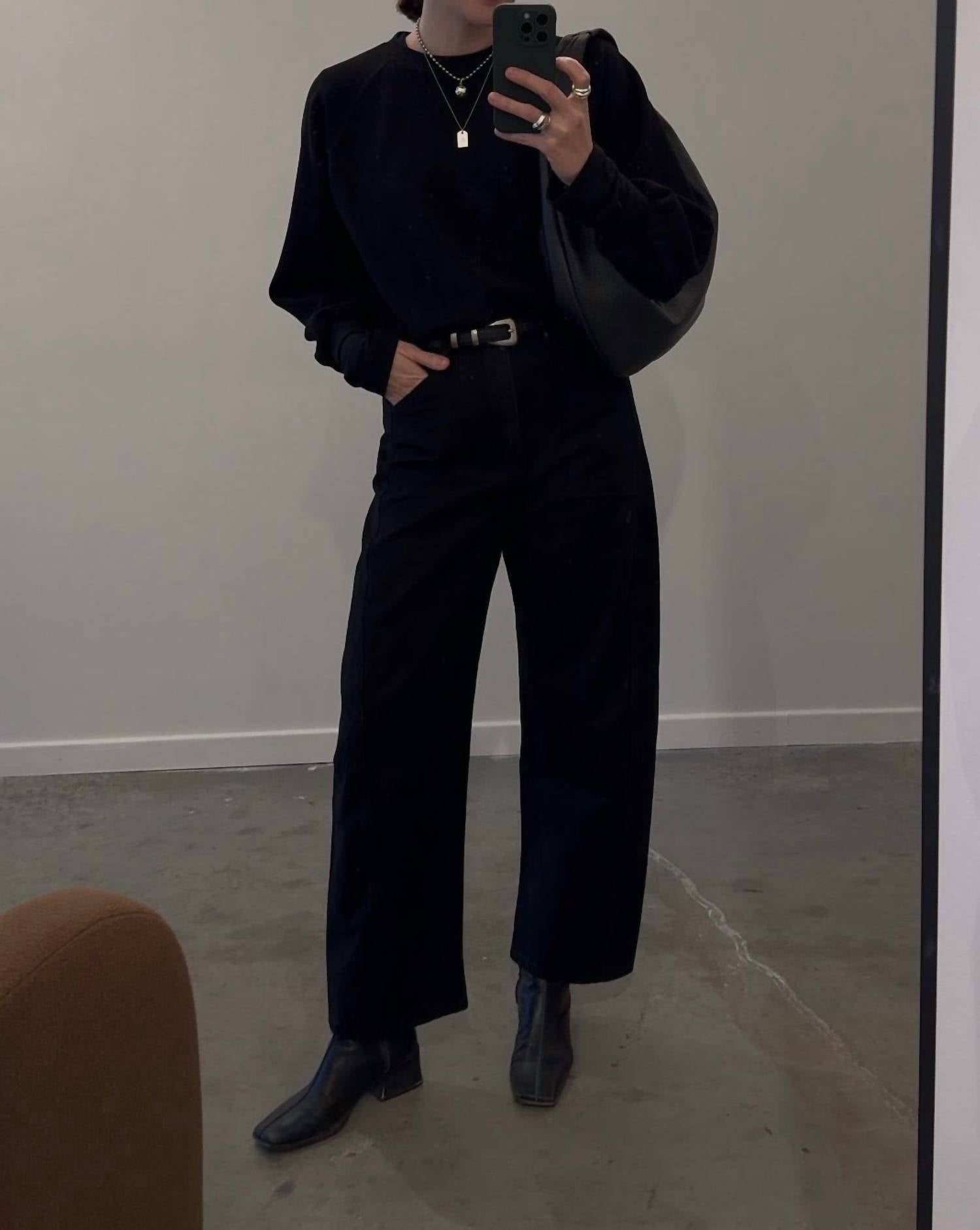 Collective - Mid Rise Barrel Jeans