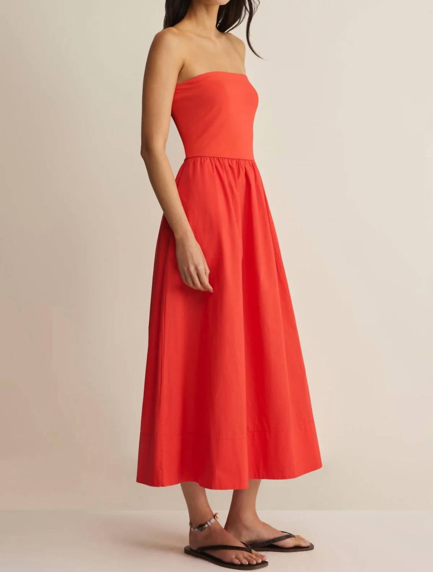 Z Supply - Women's Sunsought Strapless Midi Dress
