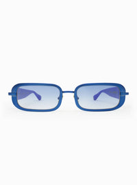 Aperçu Eyewear Women's Emna Sunglasses in lapis - women's accessory - detail view