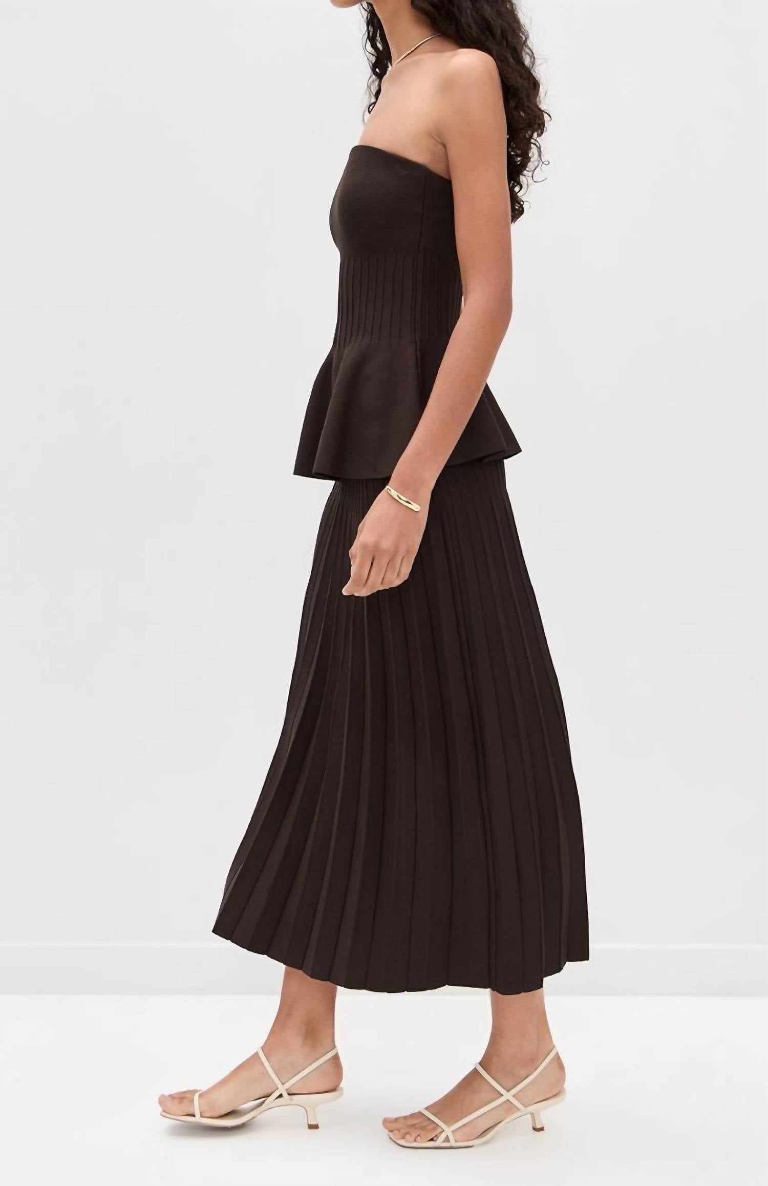 Staud - Evie Strapless Top