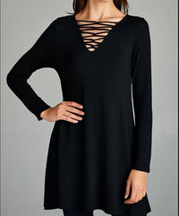 Emerald Collection - Criss Cross Tunic - Plus