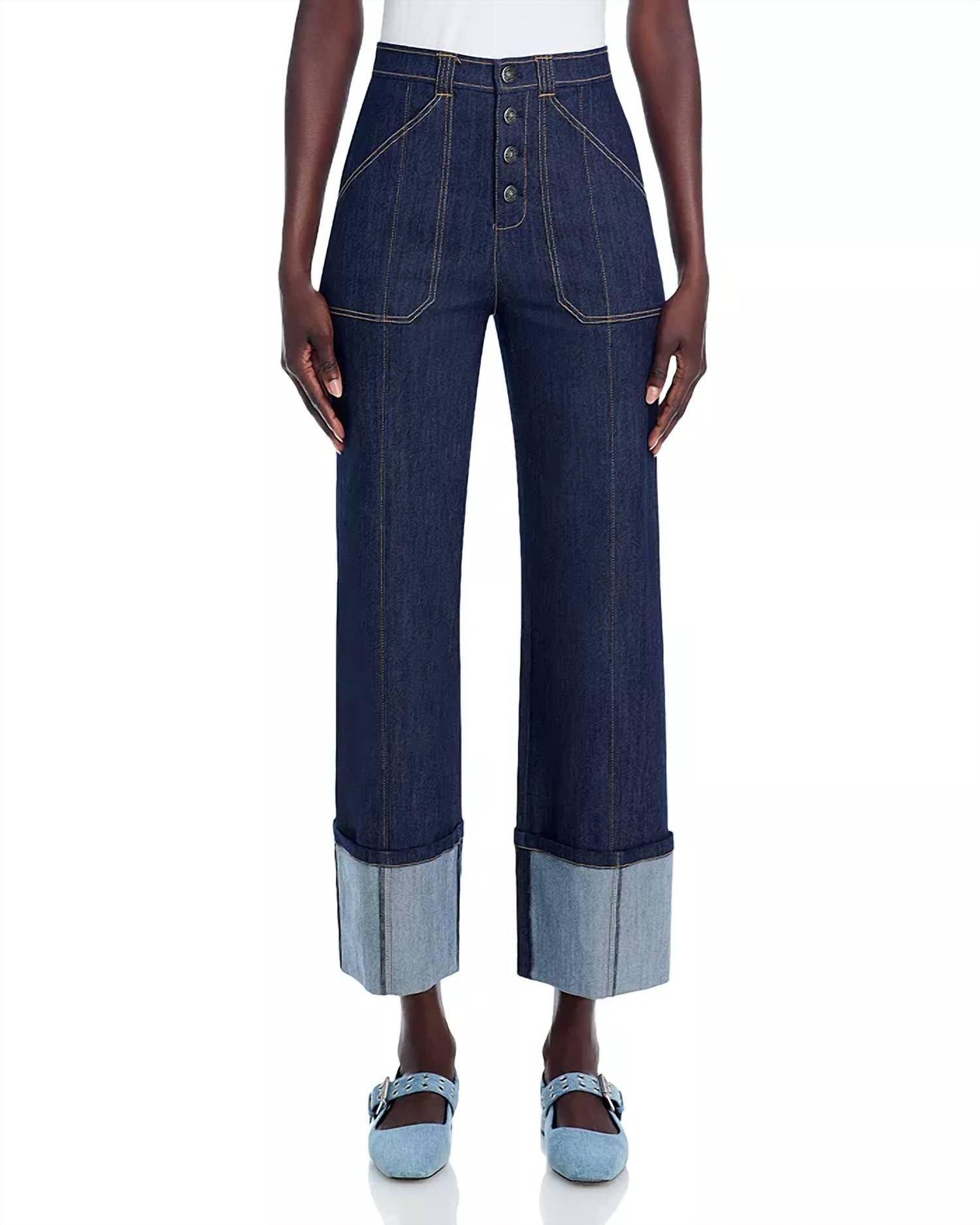 Cinq A Sept - Benji High Rise Cuffed Jeans