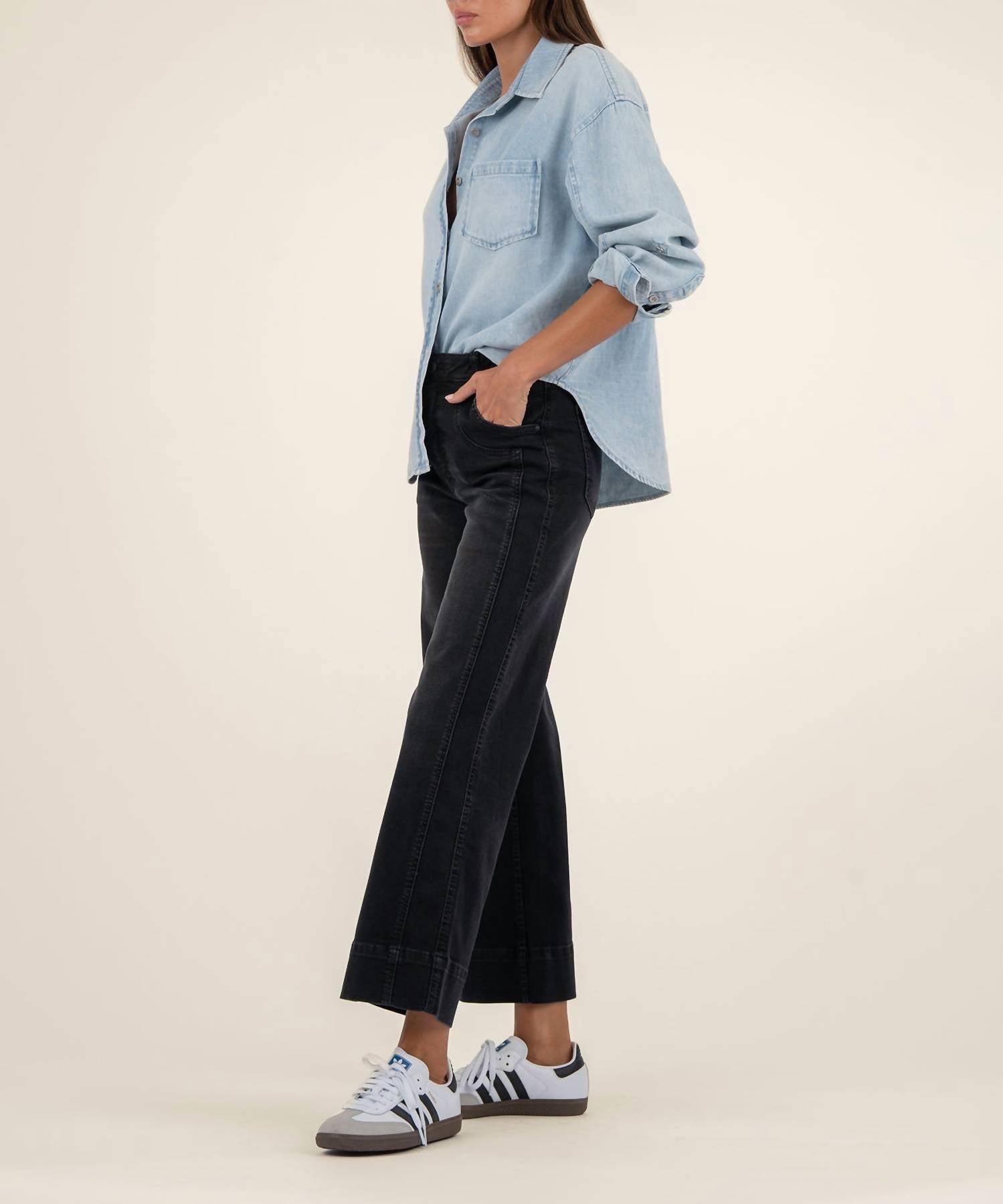 Kut From The Kloth - Meg High Rise Wide Leg Jeans