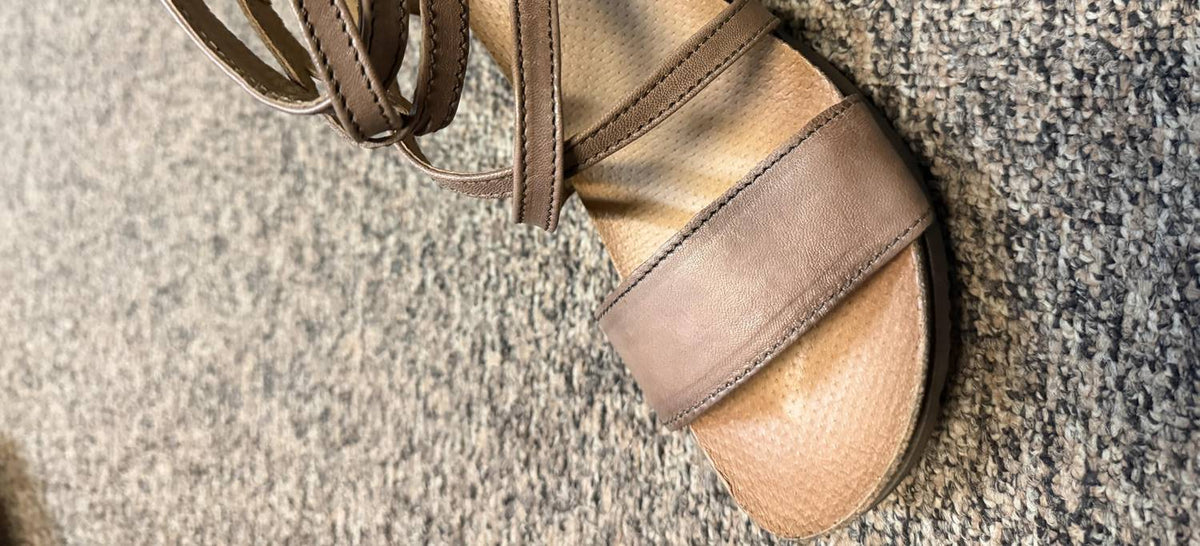 Miz Mooz - Women's Shay Strappy Wedge Sandals