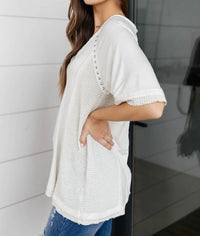 Keep it Cool Raglan V-neck Top