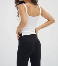 Lna - Ribbed Scoop Tank Top