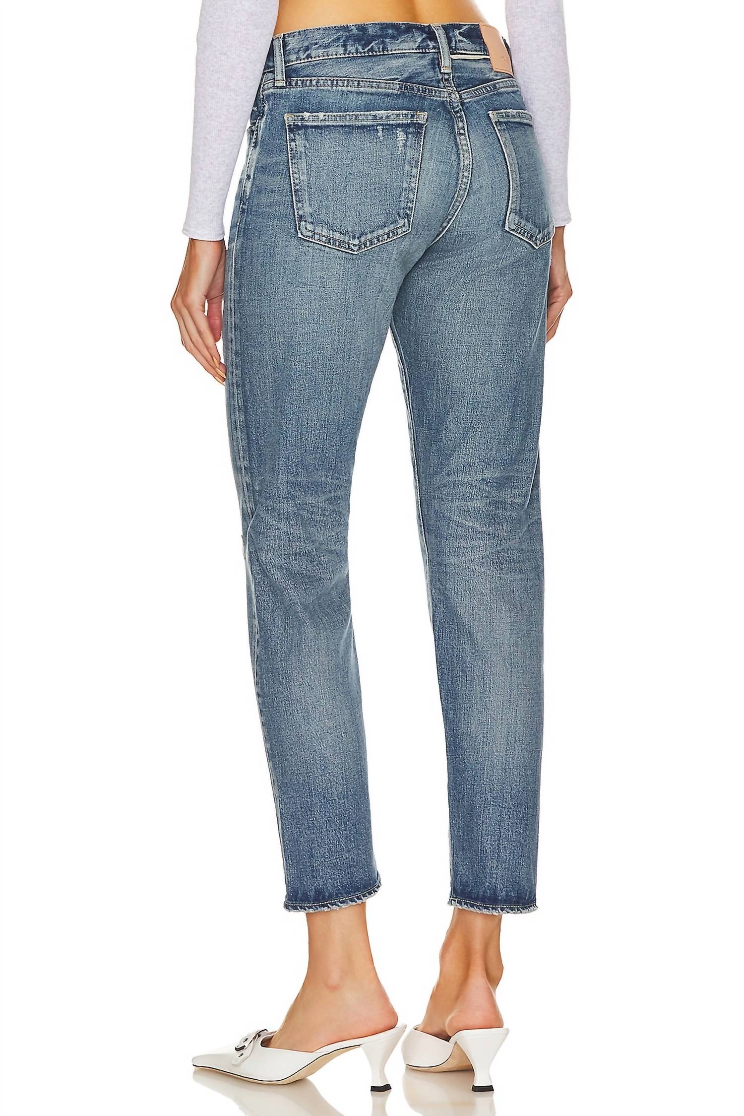 Moussy - Avenal Tapered Mid Rise Jean