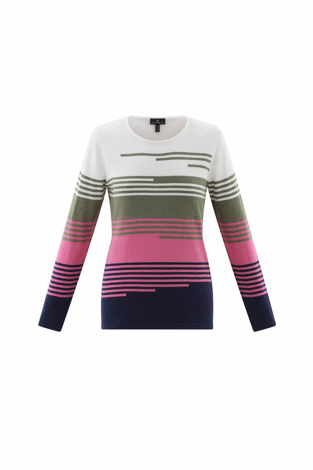 Marble - Striped Crewneck Sweater
