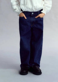 The New Society - Denim Wide Leg Pant