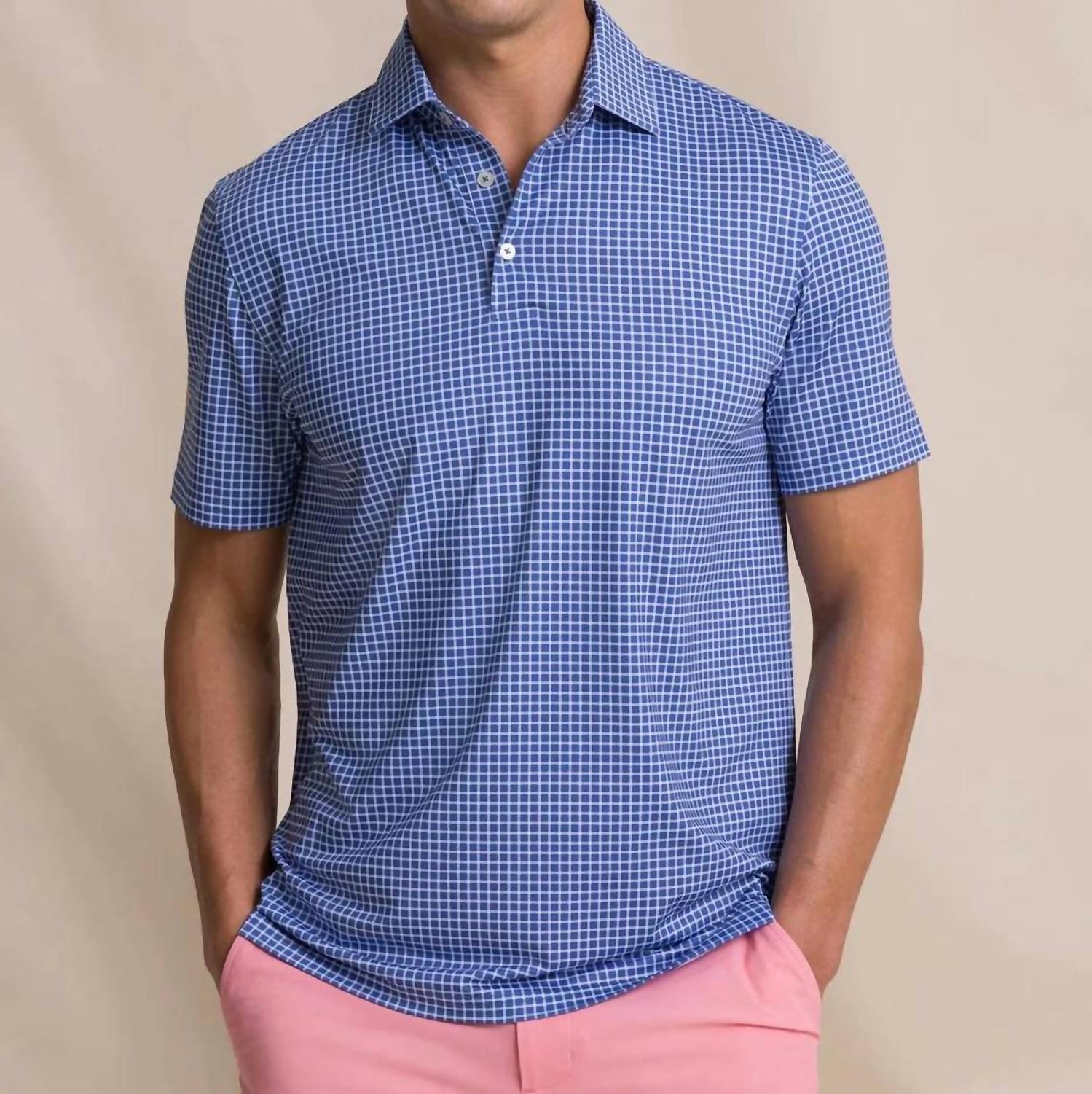 Southern Tide - Driver Dunes Edge Plaid Polo