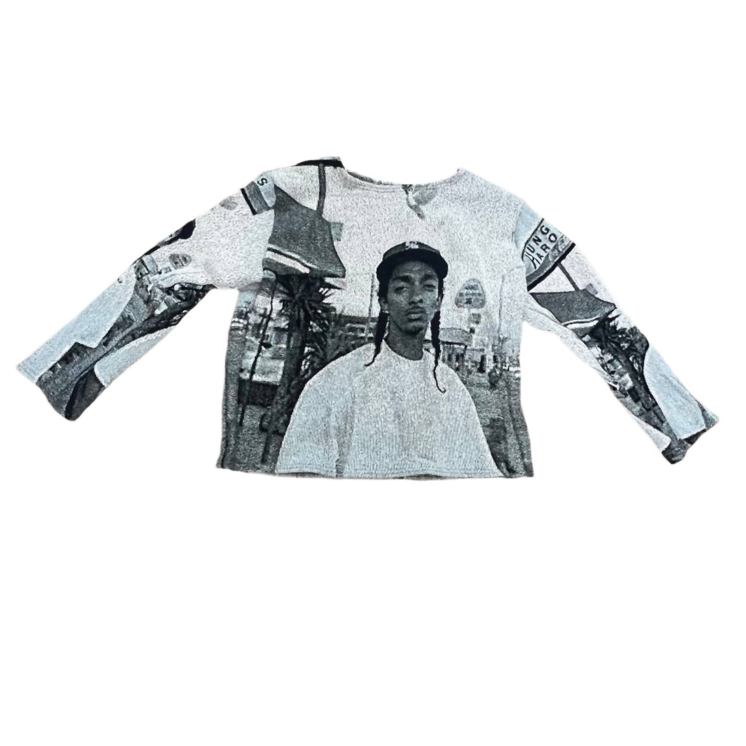 MARQ THE LABEL Men's Tapestry Hustle Sweater in multi - men's sweater
