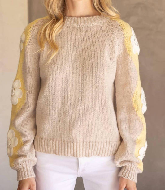 Voy - Floral Embroidered Sweater