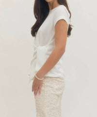 Entro - Lassic Tie Detail Top