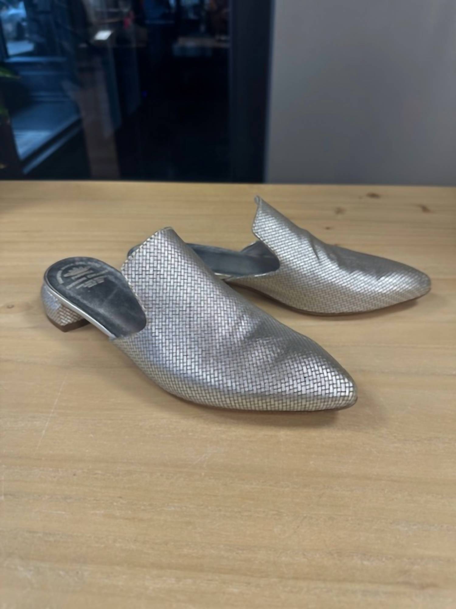 Pedro Garcia - Women's Sage Leather Mule