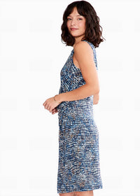 Nic + Zoe - Round Neck Mini Dress
