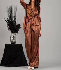 Lucca - Paris Silky Straight Maxi Pants