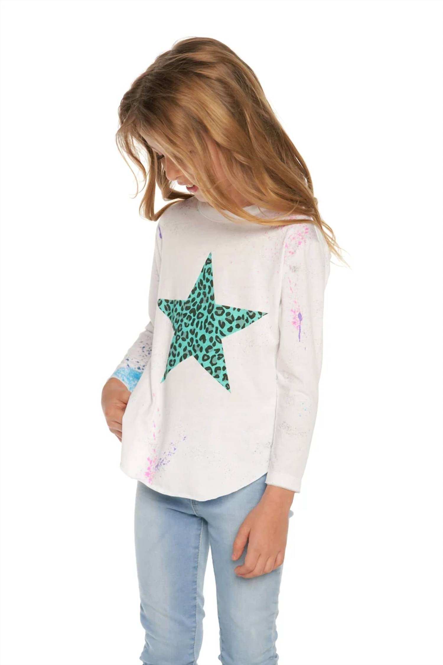Chaser - Leopard Star Tee