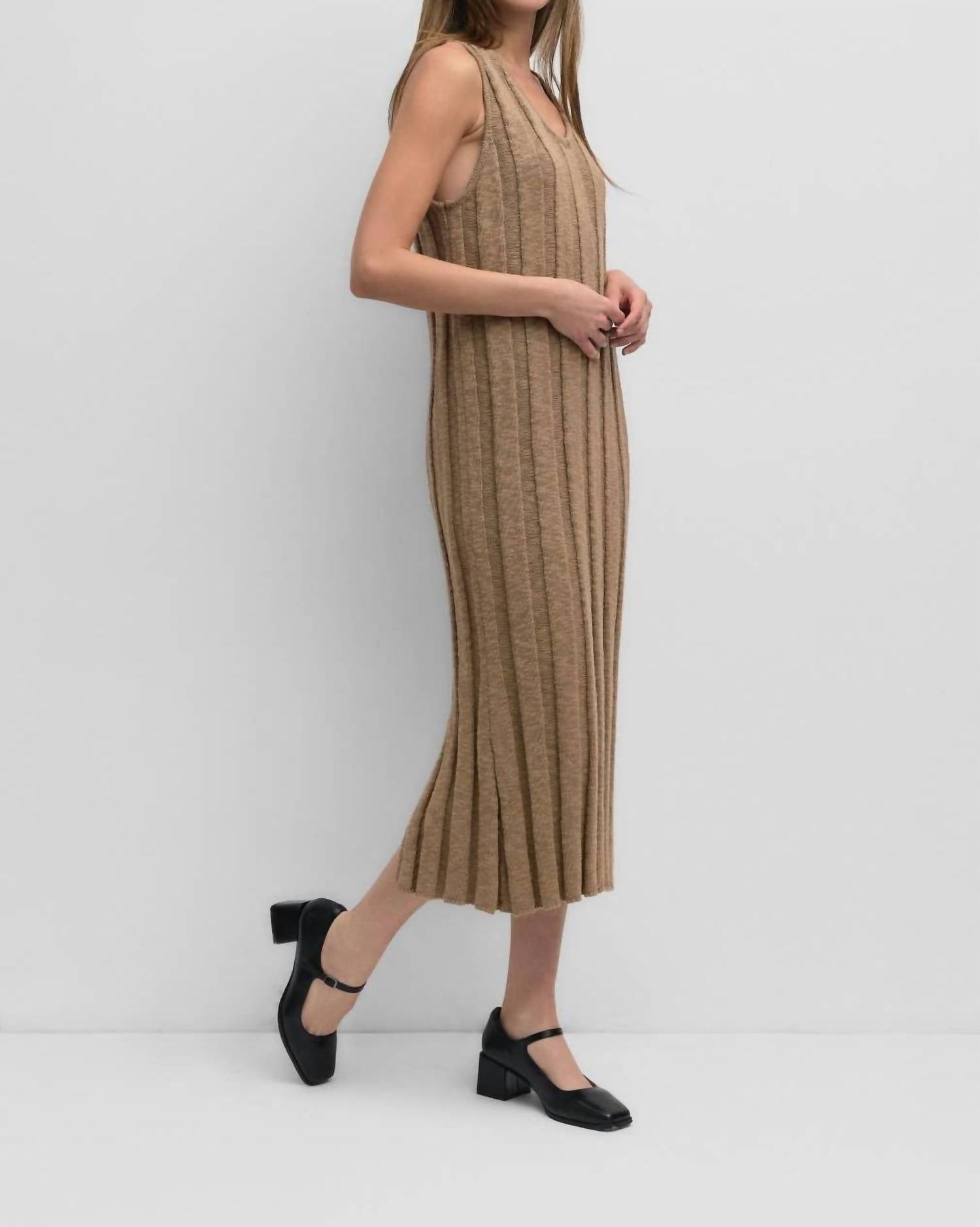 Mod Ref - Heavyweight Ribbed Tank Dress