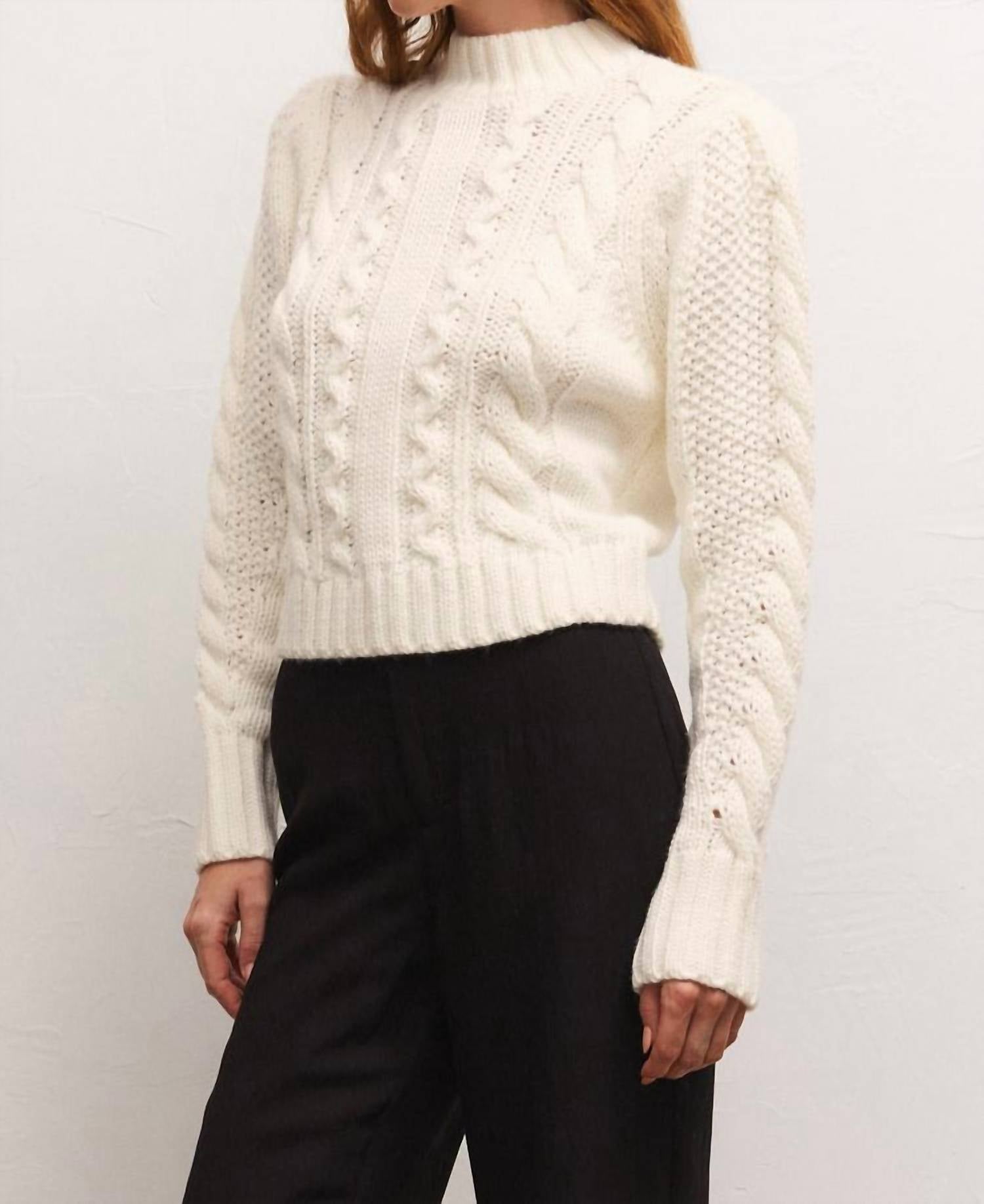 Z Supply - Catya Mock Neck Sweater
