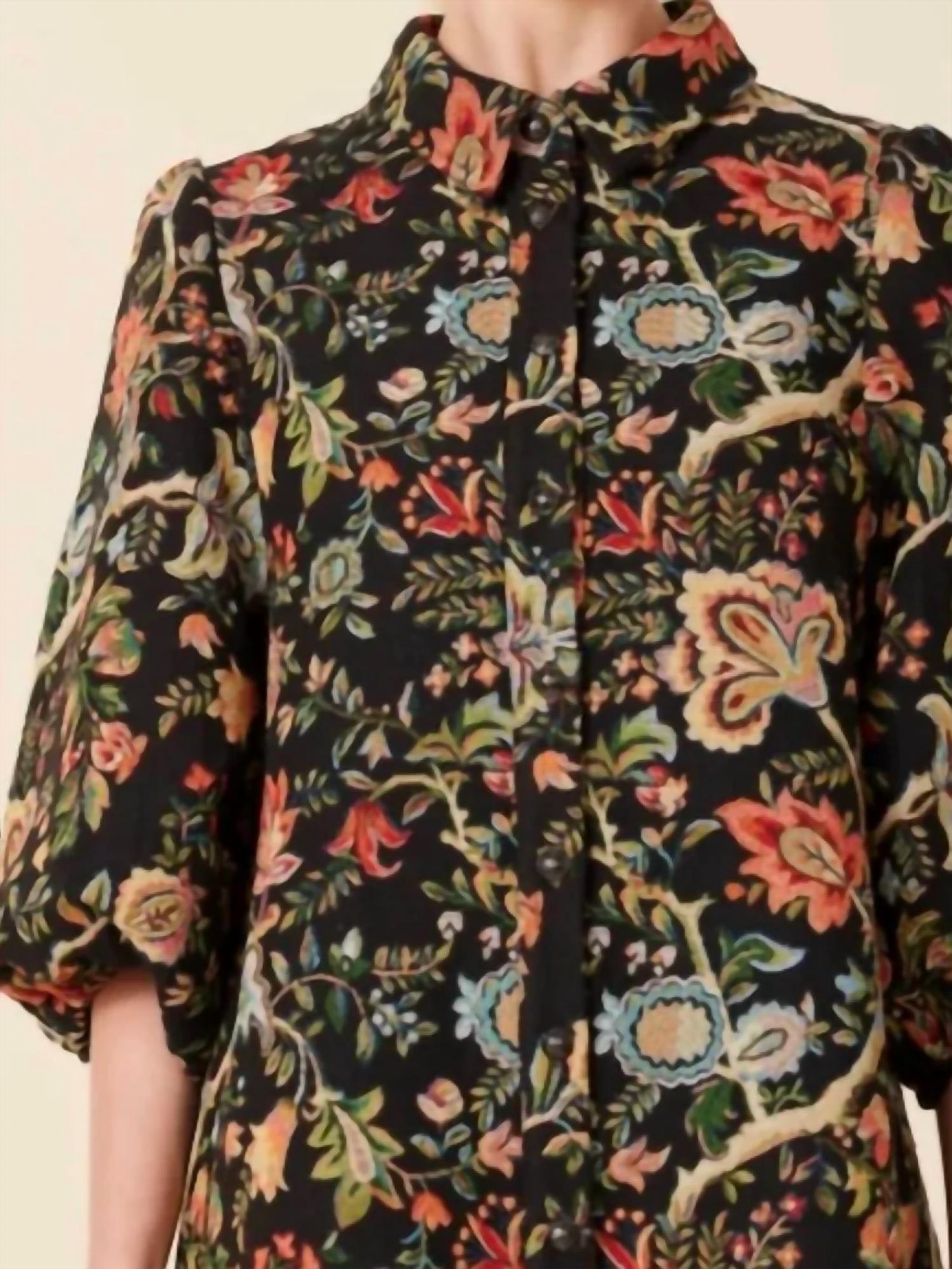 Dolce Cabo - Tapestry Sleeve Dress