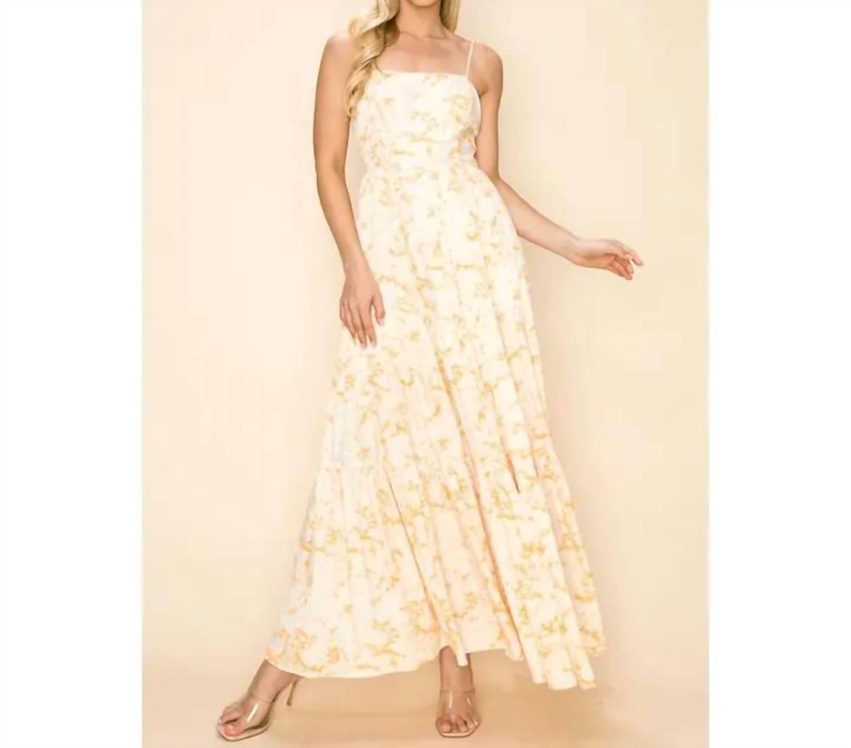 Ina Fashion - Floral Maxi Dress