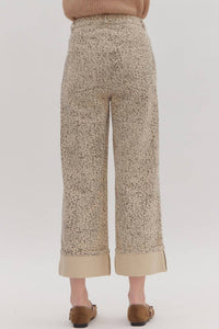 Entro - Cuffed Ankle Length Pants