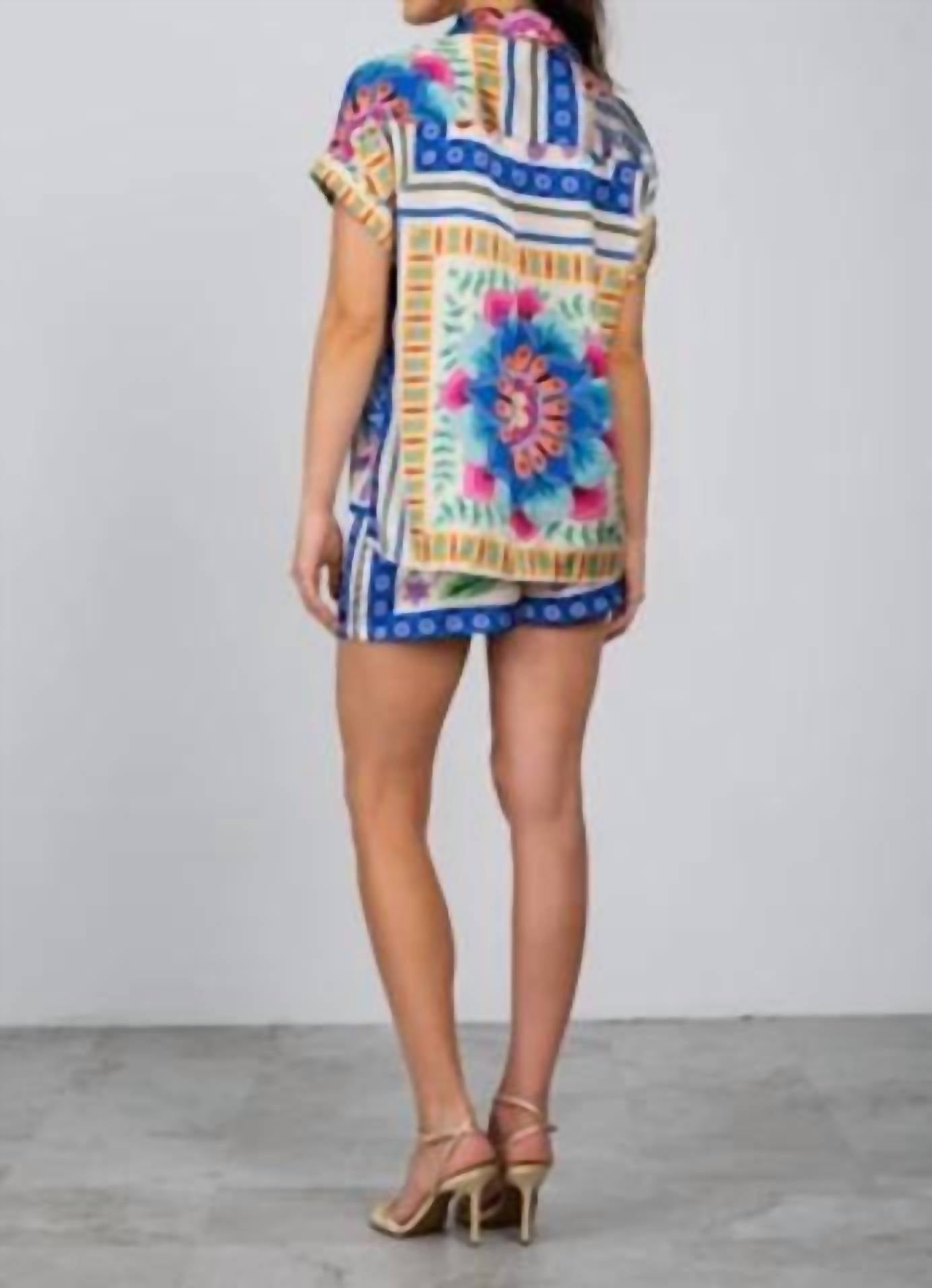 Lavender Brown - Della Pull-on Shorts
