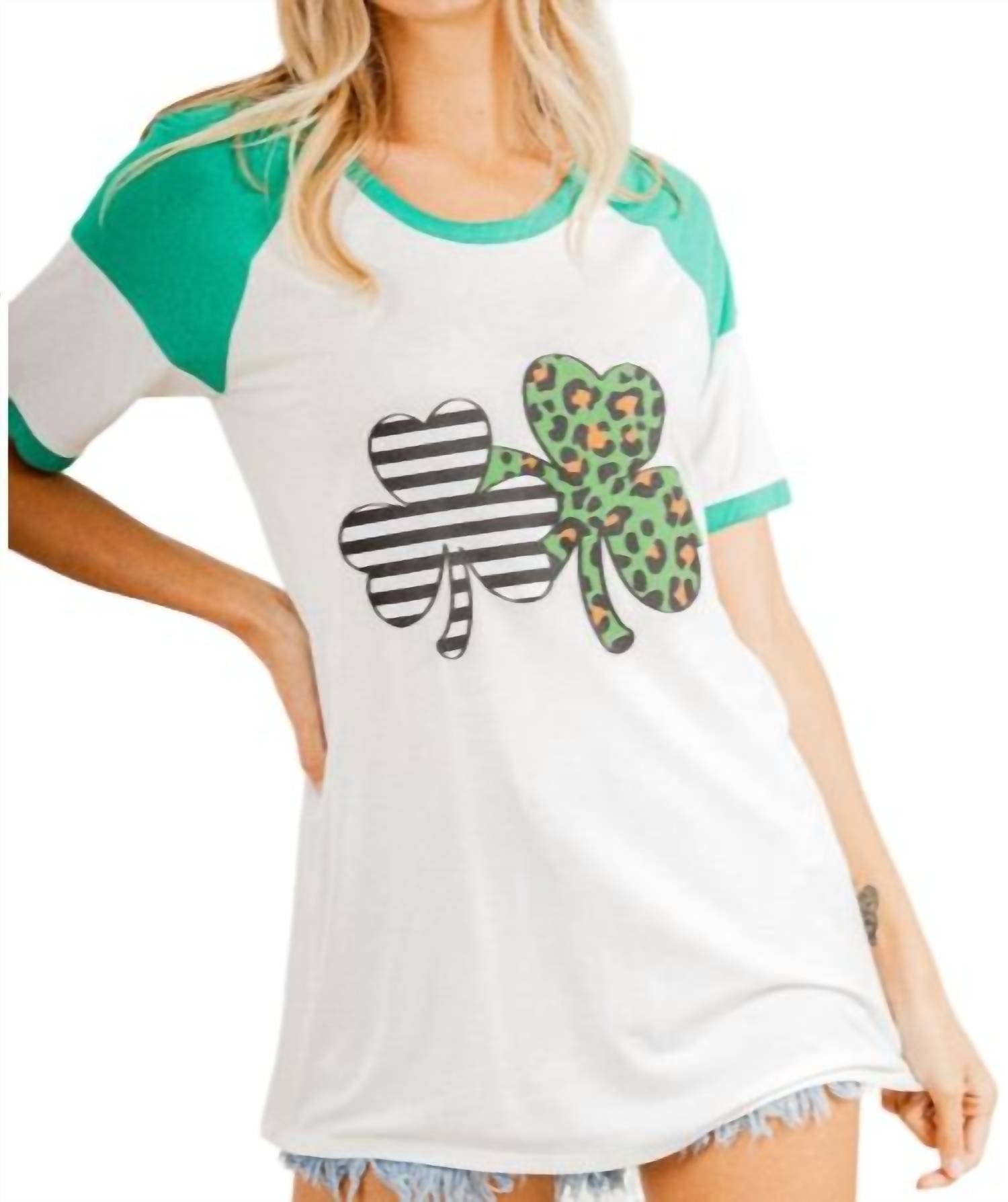 Heimish Usa - Lucky Clover Tee