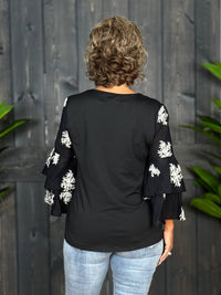 Southern Grace - Something Up My Sleeve Top