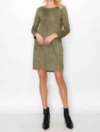 Joh - Aurora Round Neck With Pocket Dress