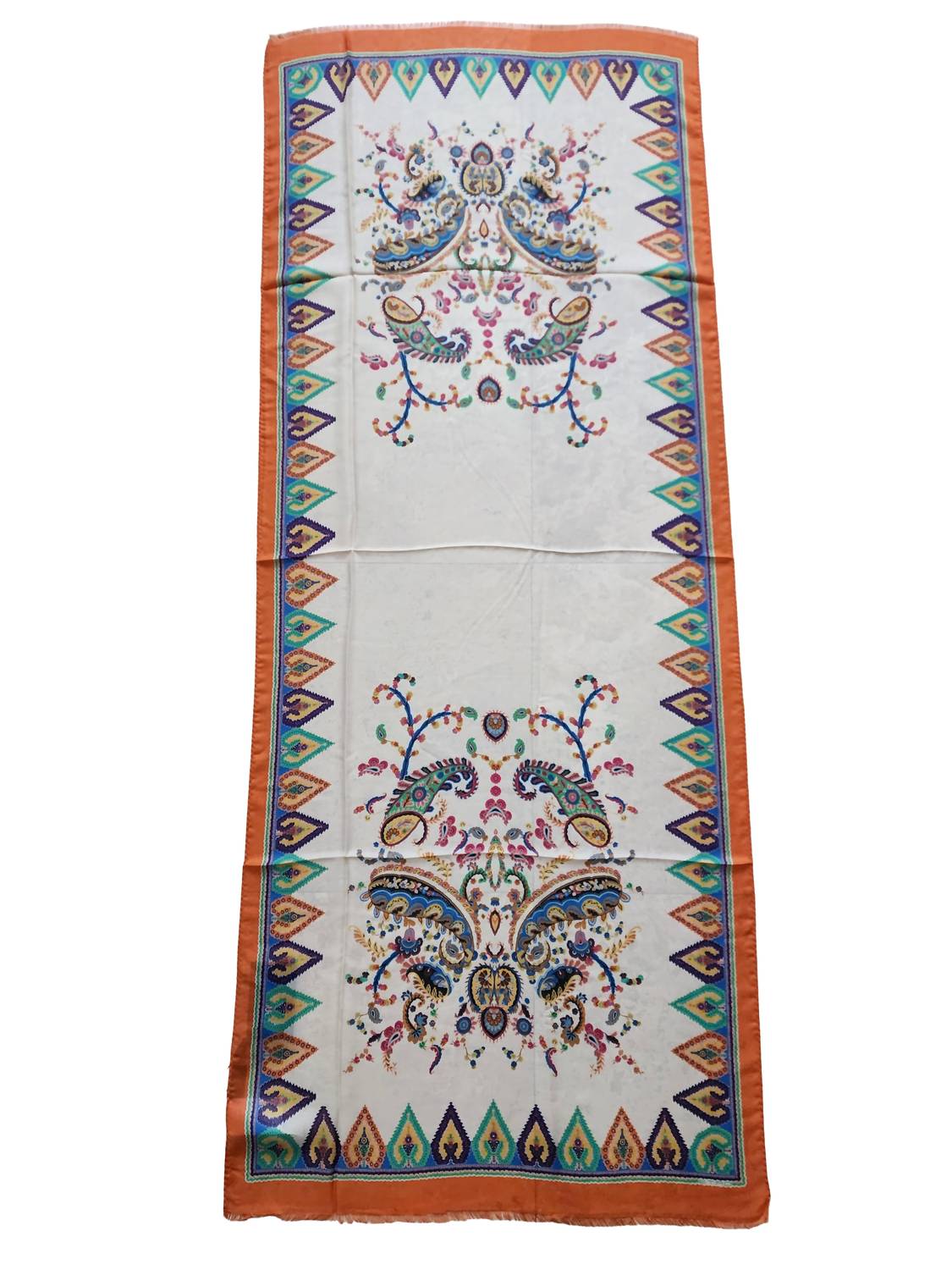 Etro - Women's Paisley & Floral Print Silk Blend Sheer Scarf