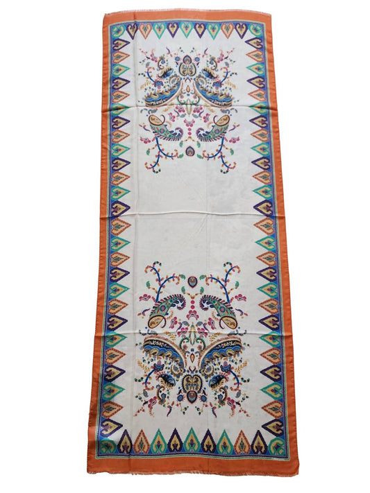 Etro - Women's Paisley & Floral Print Silk Blend Sheer Scarf