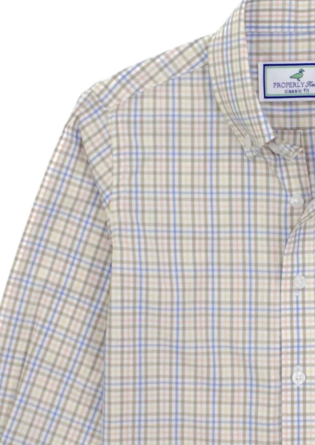 Properly Tied - Boy's Seasonal Sportshirt