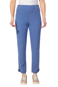ESCAPE BY HABITAT Butter Rib Knit Saturday Pants in denim - women's pants