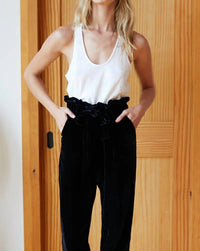 Emerson Fry - Paris Cropped Silk Pants